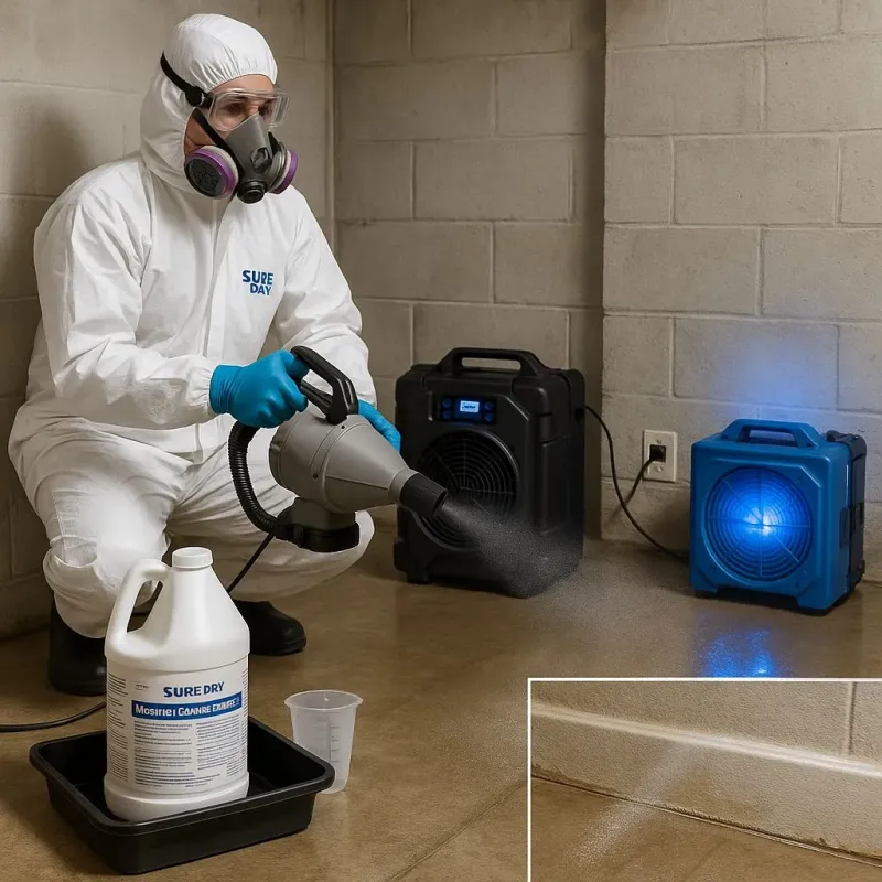 Sanitization and Odor Removal process in Marion, NC