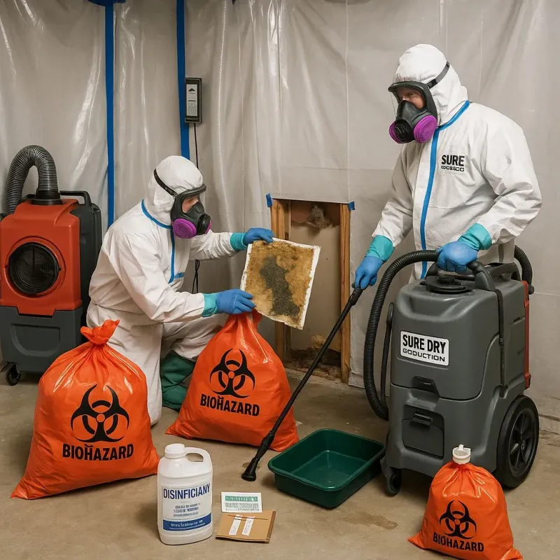 Contaminated Water Handling Protocols process in Marion, NC
